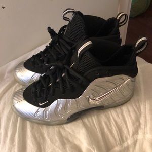 Nike foamposite silver surfers